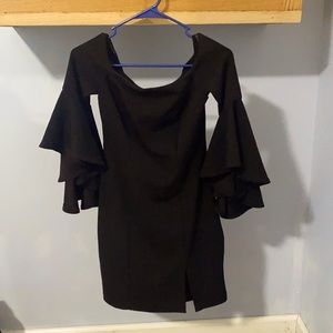 Black Snowball Dress